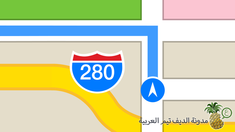 Maps iOS 7