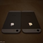الايفون 6 الذهبي والفضي بشعار Apple المضيء