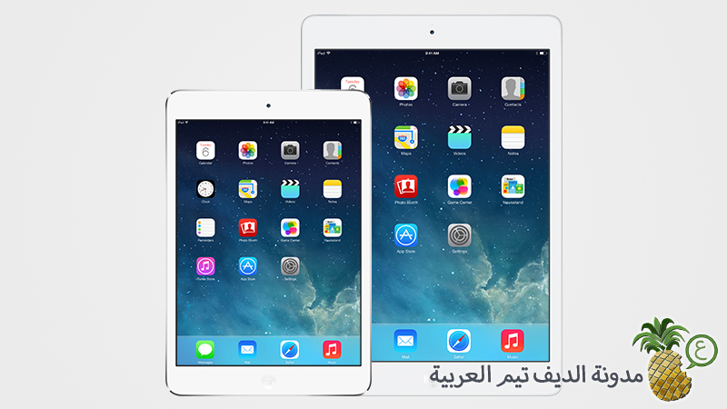 iPad 5 and iPad mini 2