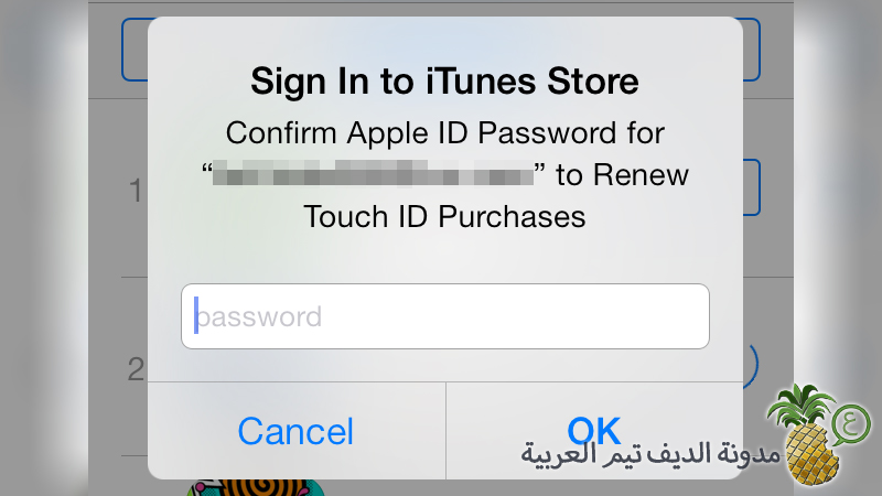 App Store Password